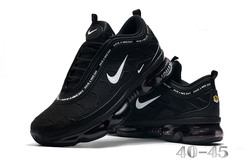 2020 Men Nike Air Max TN 97 Black White Shoes